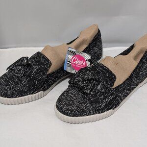 Skechers Cleo Maya Bow Slip Ons